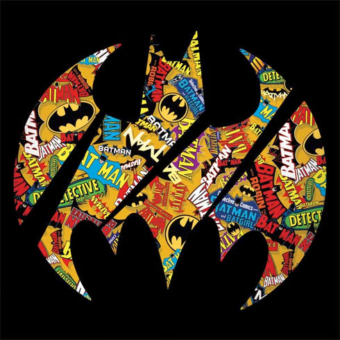DC Comics Batman Silhouette Logo Vintage Pattern Surface Book 2 13.5in Skin